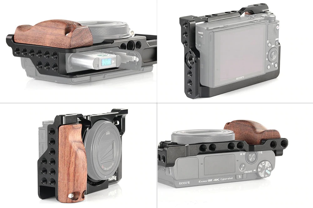 SmallRig Cage Kit for Sony RX100 VI 2225 ชุดริกกล้อง Sony RX100 VI พร้อมกริปไม้ ราคา 2500 บาท