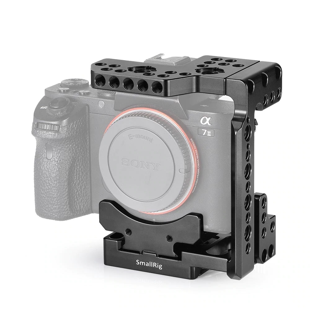 SmallRig QR Cage for Sony A7 III/A7 II (Arca) 2098 ชุดริกกล้อง Half Cage เพลท Arca ปลดล็อกเร็ว ราคา 3400 บาท