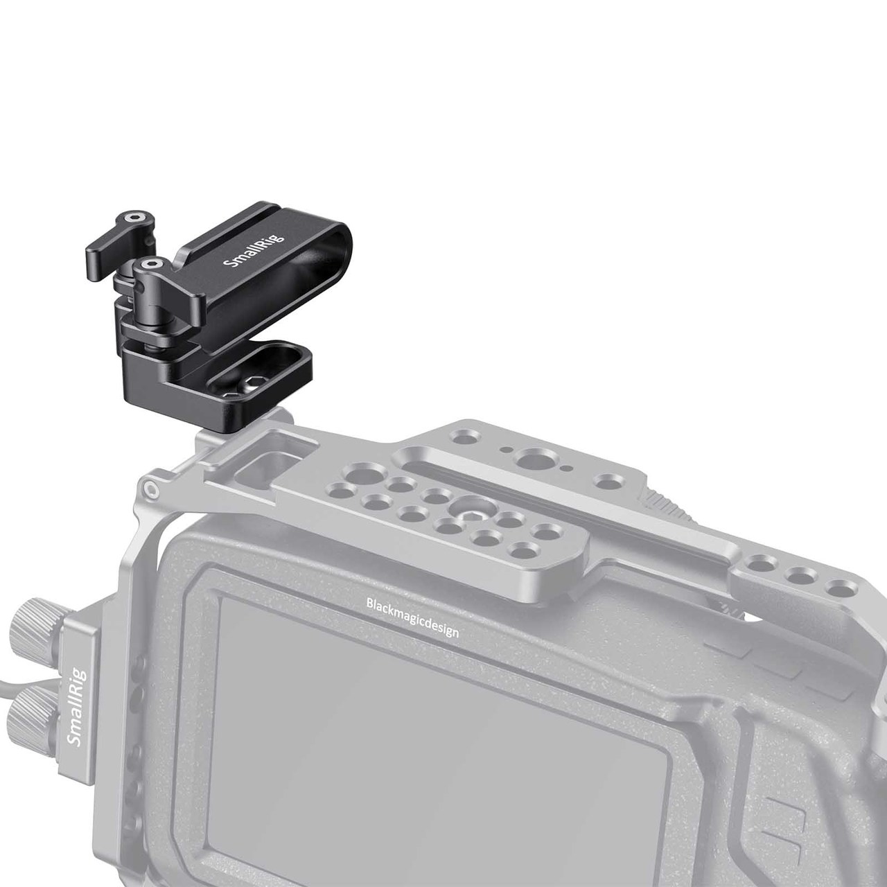 SmallRig Samsung T5 SSD Mount (New Version) 2245B  ที่ยึด SSD Samsung T5 เข้ากับชุดริก SmallRig สำหรับกล้อง Blackmagic Pocket Cinema Camera 4K / 6K ราคา 800 บาท