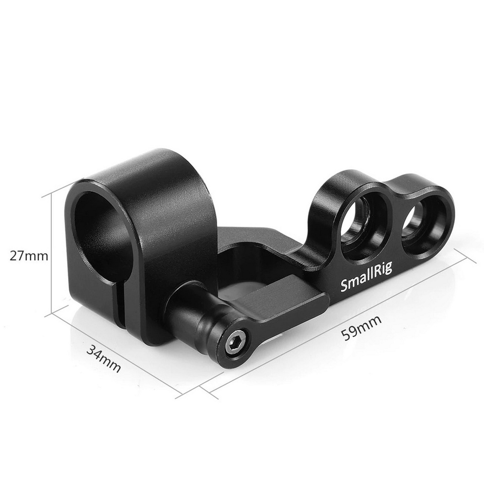 SmallRig 15mm Single Rod Clamp for BMPCC 4K & 6K Cage 2279