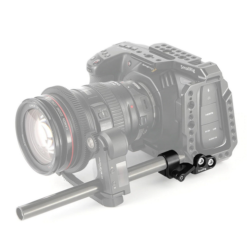 SmallRig 15mm Single Rod Clamp for BMPCC 4K & 6K Cage 2279