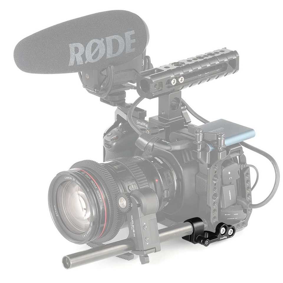 SmallRig 15mm Single Rod Clamp for BMPCC 4K & 6K Cage 2279