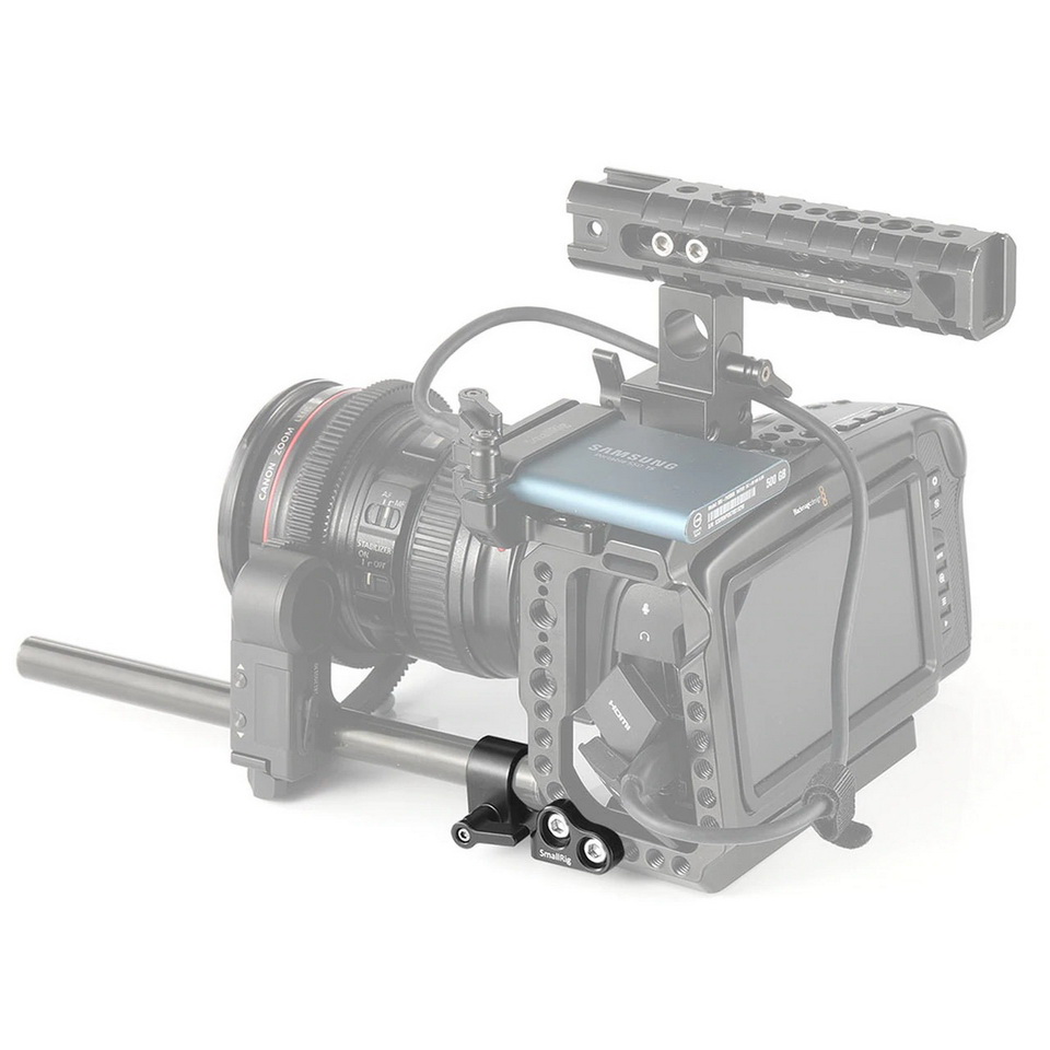 SmallRig 15mm Single Rod Clamp for BMPCC 4K & 6K Cage 2279