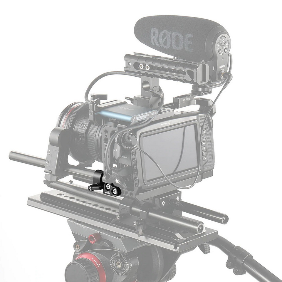 SmallRig 15mm Single Rod Clamp for BMPCC 4K & 6K Cage 2279