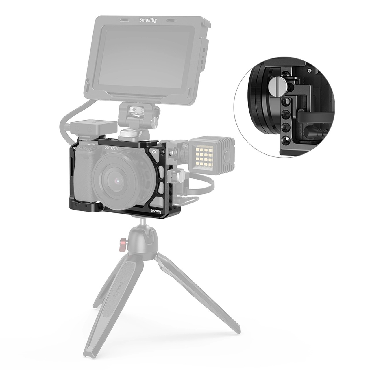 SmallRig Cage for Sony A6400 2310 ชุดริก เคจสำหรับกล้อง Sony A6300/A6400/A6500 ราคา 1230 บาท