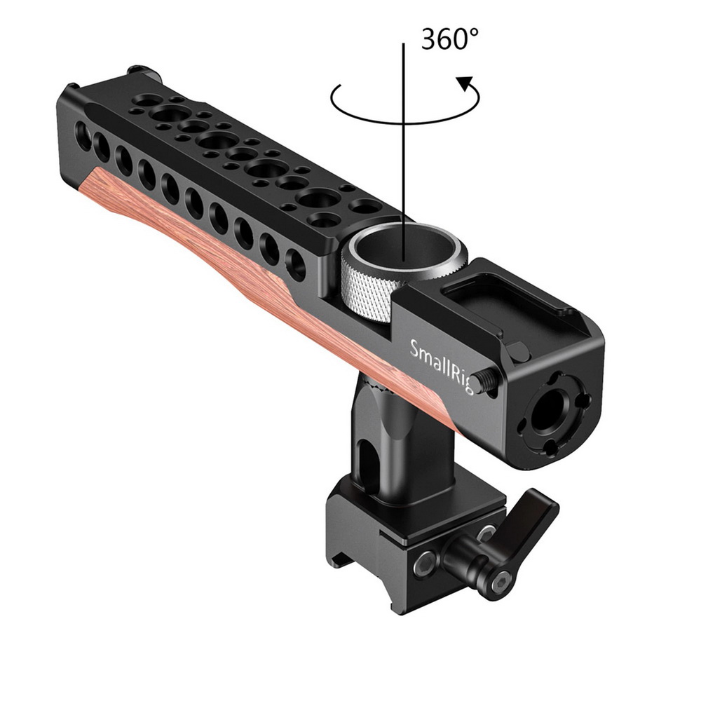 SmallRig Rotating Nato Clamp Handle HTN2362 ด้ามจับชุดริกดีไซน์พิเศษหมุนปรับมุมได้ 360 องศา พร้อมฮอทชูสำหรับติดอุปกรณ์เสริม ราคา 2900 บาท