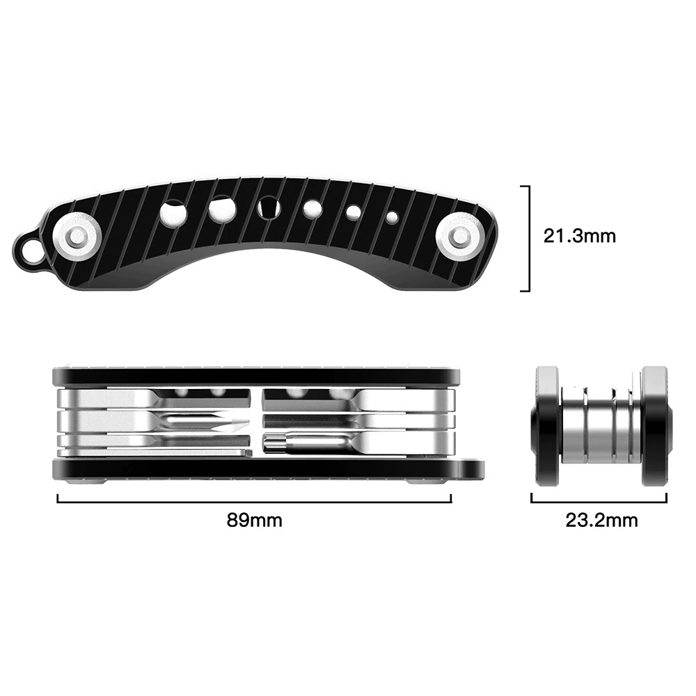 SmallRig Folding Screwdriver Kit Blade 2363 ชุดเครื่องมือสำหรับช่างภาพ มาพร้อมประแจหกเหลี่ยม ไขควงปากแบน ช่องเก็บน๊อต ราคา 950 บาท