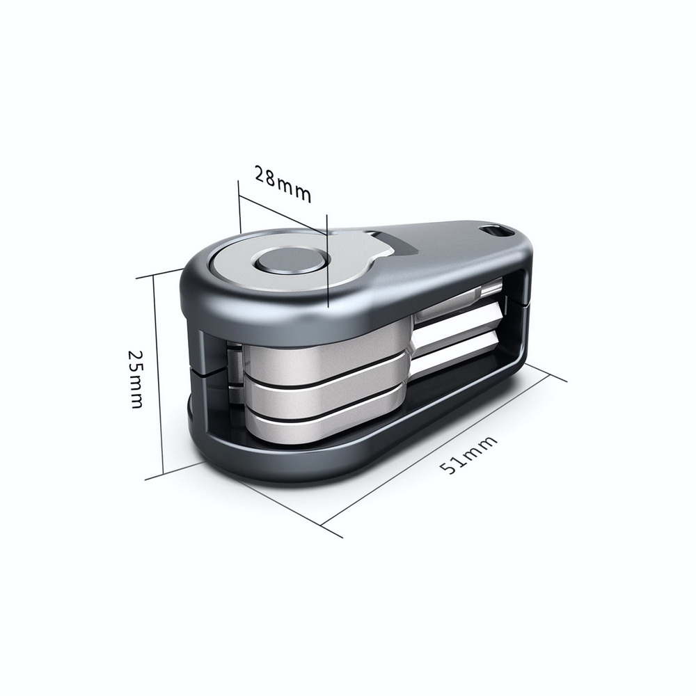 SmallRig Folding Screwdriver Kit Explorer AAK2371 ชุดเครื่องมืออเนกประสงค์ขนาดพกพา ออกแบบมาสำหรับช่างภาพและวิดีโอ ประแจหกเหลี่ยม ไขควงปากแบน, ไขควงแฉก และไขควง Torx T25 ราคา 990 บาท