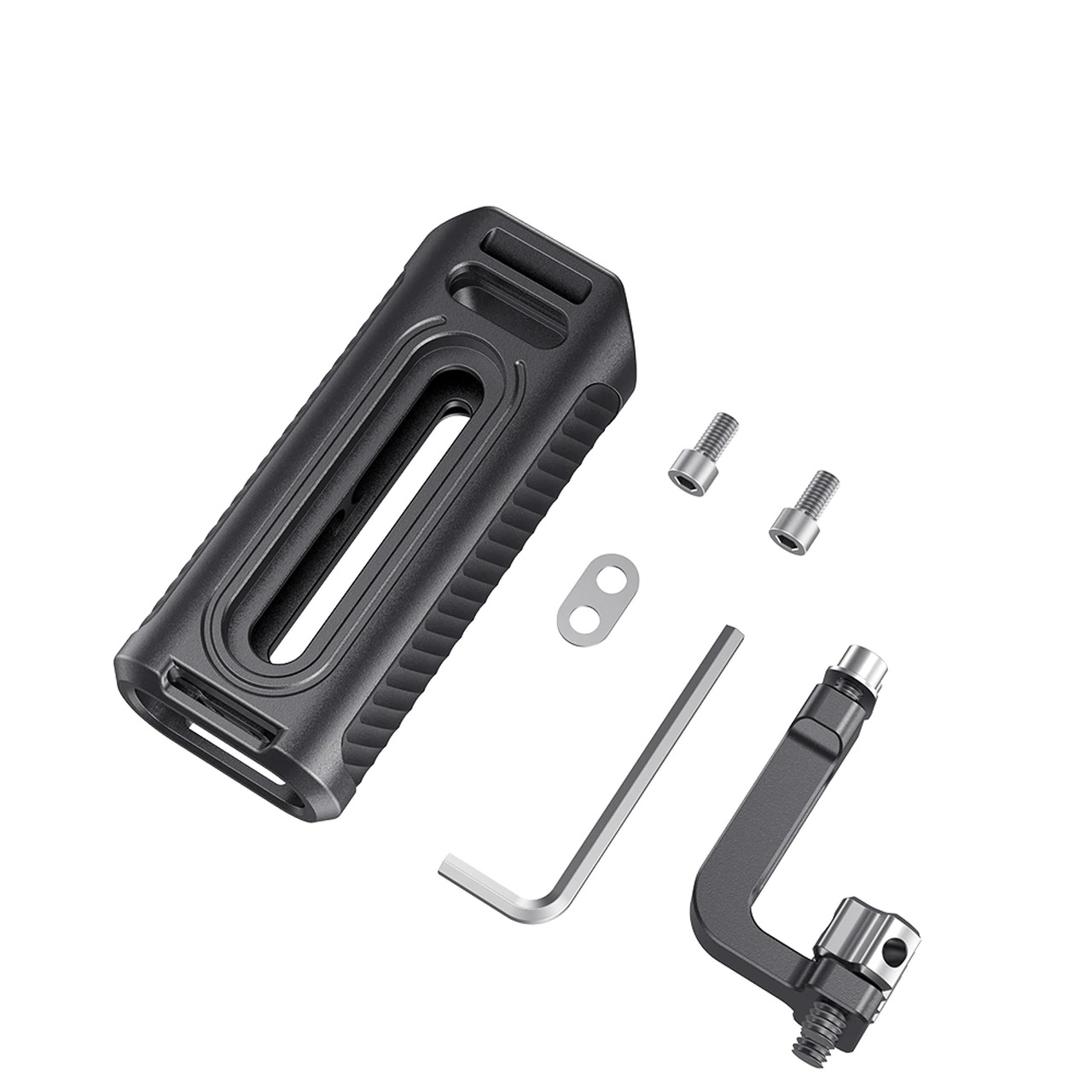 SmallRig Aluminum Universal Side Handle HSS2425 ด้ามจับด้านข้าง ชุดริกกล้อง ติดได้ทั้งมือซ้าย-ขวา ปรับความสูงได้ กริปซิลิโคนกันลื่น ราคา 1700 บาท