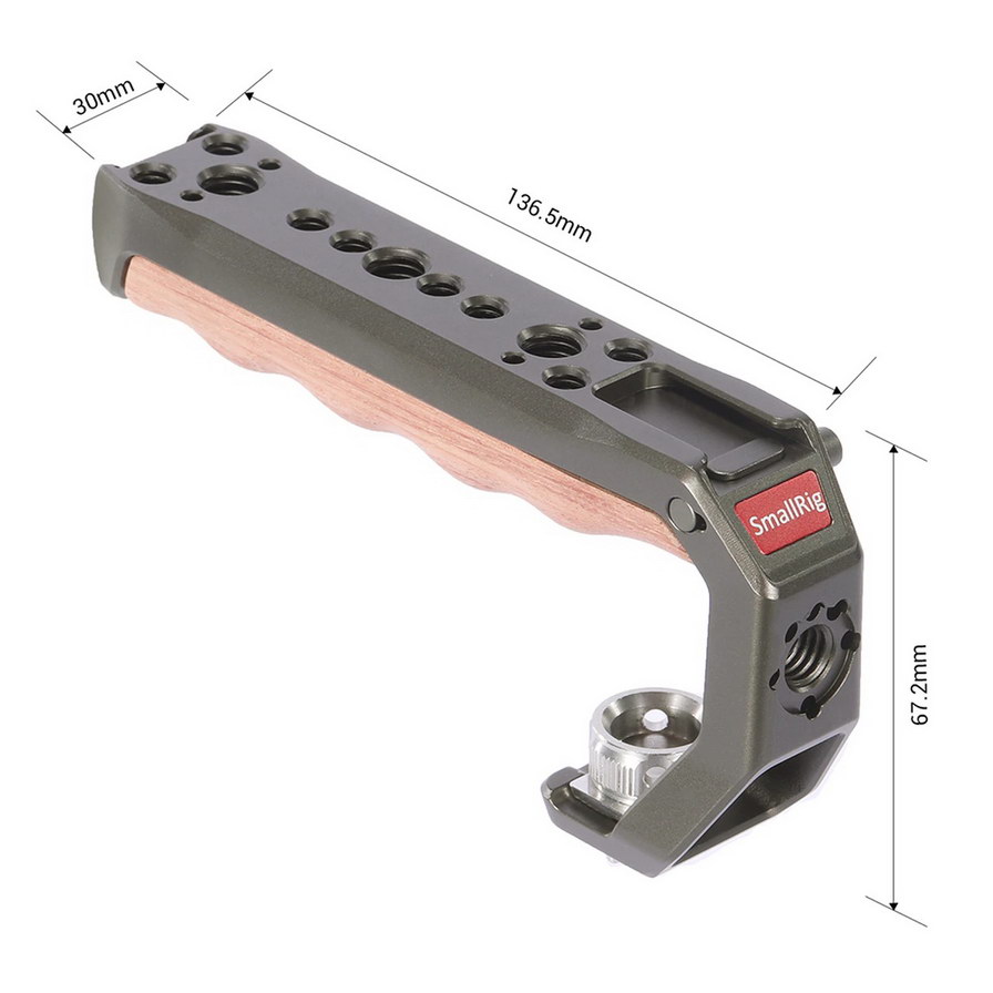 SmallRig ARRI Locating Handle HTR2640 ด้ามจับบนสำหรับชุดริกกล้องสีพิเศษ Dark Olive ล็อกด้วยน๊อต ARRI 3/8