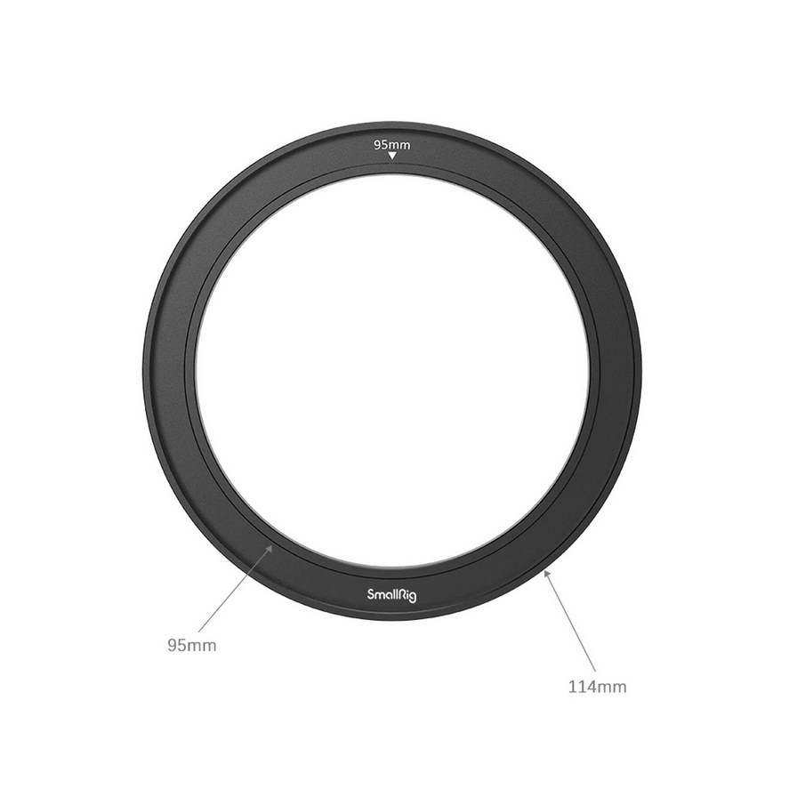 SmallRig 95-114mm Threaded Adapter Ring for Matte Box 2661 อแดปเตอร์ติดหน้าเลนส์ขนาด 95 มม. แปลงเป็น 114 มม. สำหรับติดแมทบ็อกซ์ ราคา 590 บาท