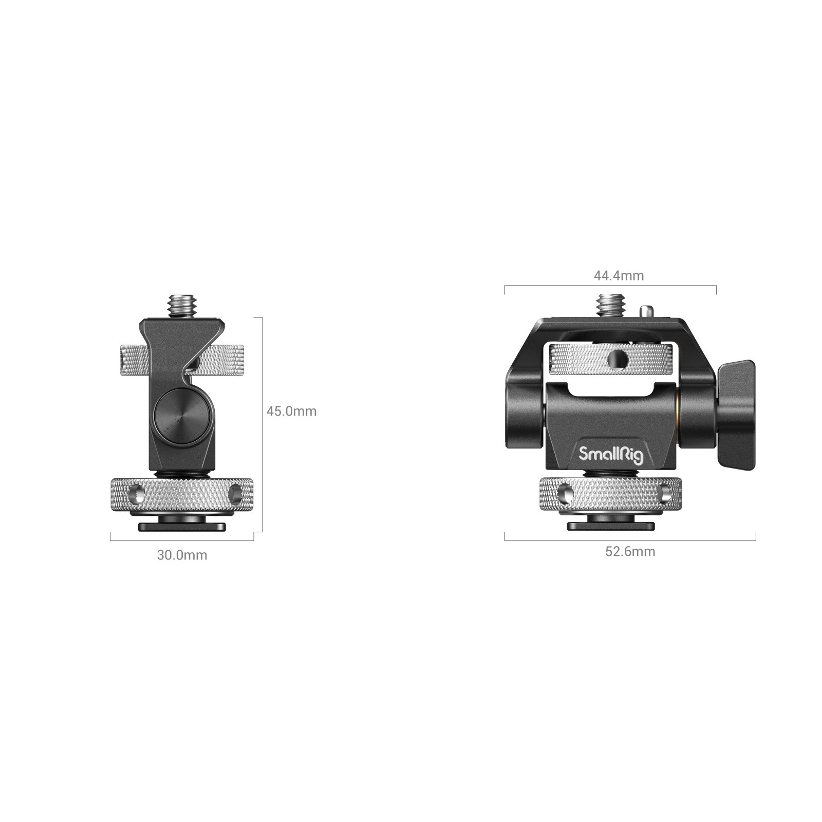 SmallRig Swivel and Tilt Adjustable Monitor Mount with Cold Shoe Mount 2905 / 2905B ที่ติดจอมอนิเตอร์เข้ากับชุดริกฮอทชูกล้อง ราคา 830 บาท