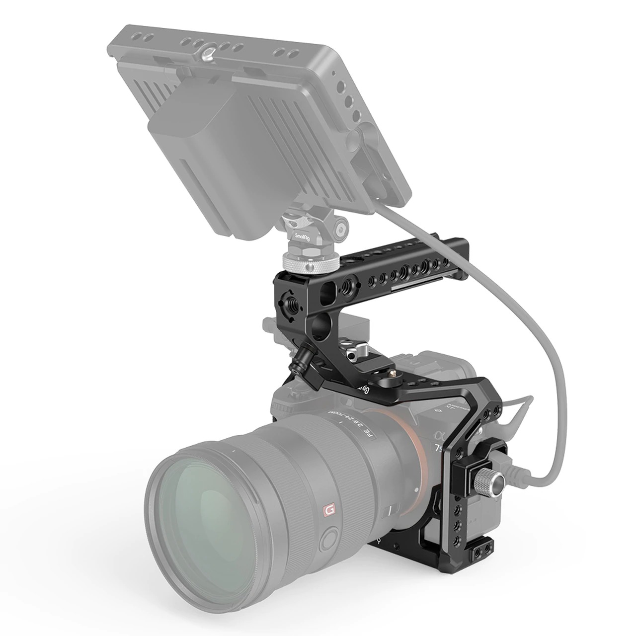 SmallRig Master Kit for Sony Alpha 7S III A7S III A7S3 3009 ชุดริกกล้อง Sony A7S III พร้อมที่ล็อคสาย HDMI และด้ามจับบนแบบ NATO ตัวจับ ARRI ราคา 4200 บาท