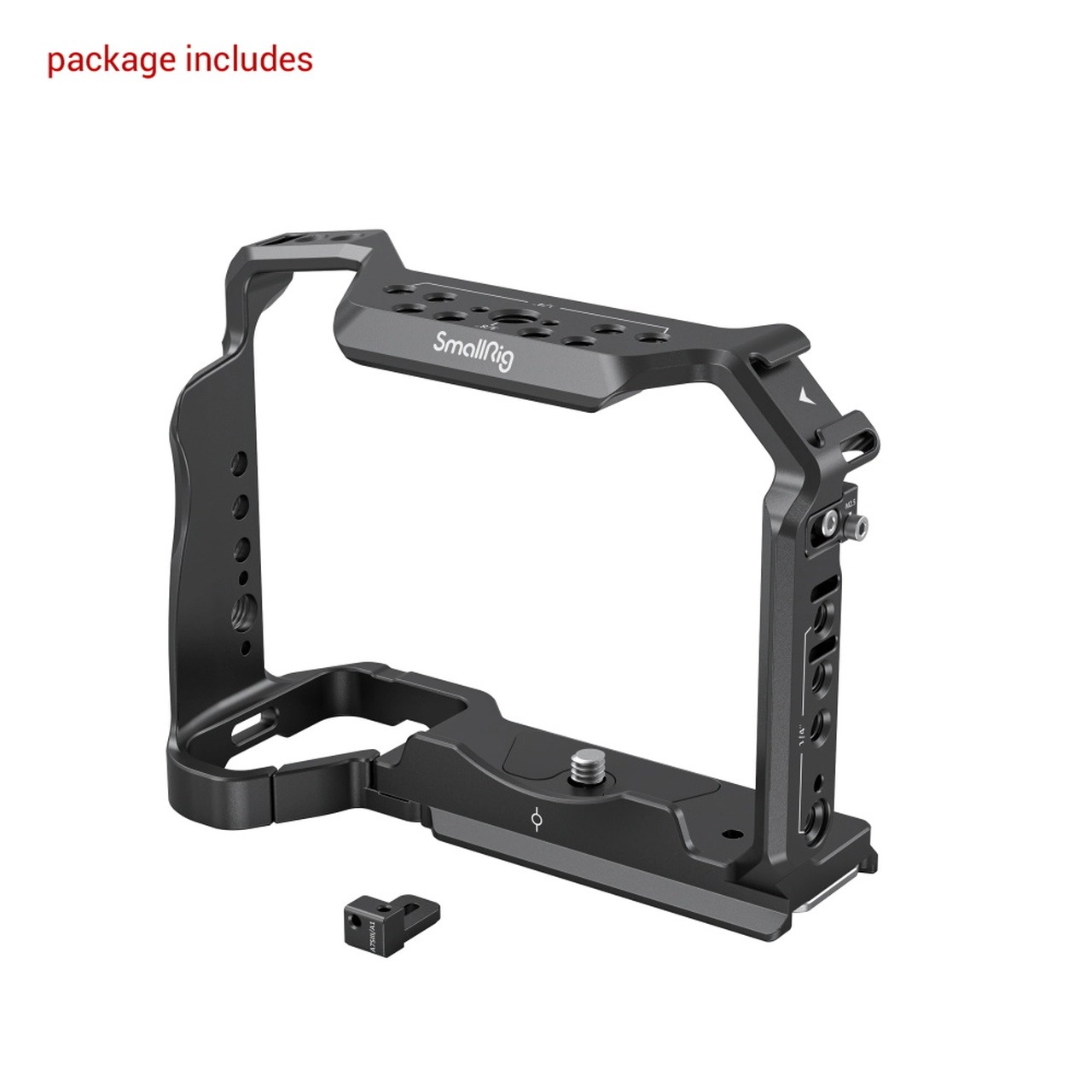 SmallRig Full Cage for Sony Alpha 7 IV/Alpha 7S III/Alpha 1/Alpha 7R IV 3667 ชุดริกกล้อง Sony A7 IV / A7SIII / A7RIV ราคา 2350 บาท