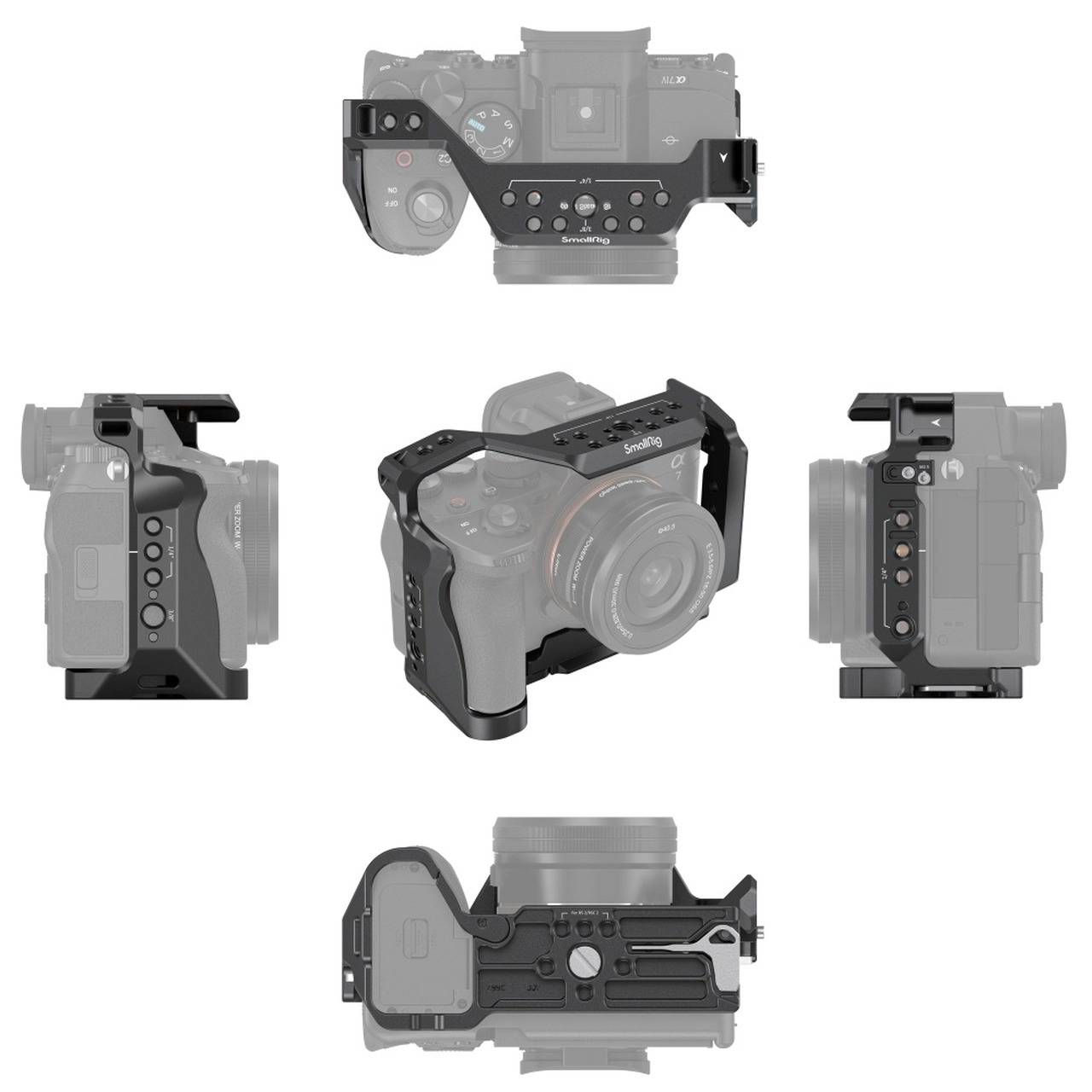 SmallRig Full Cage for Sony Alpha 7 IV/Alpha 7S III/Alpha 1/Alpha 7R IV 3667 ชุดริกกล้อง Sony A7 IV / A7SIII / A7RIV ราคา 2350 บาท