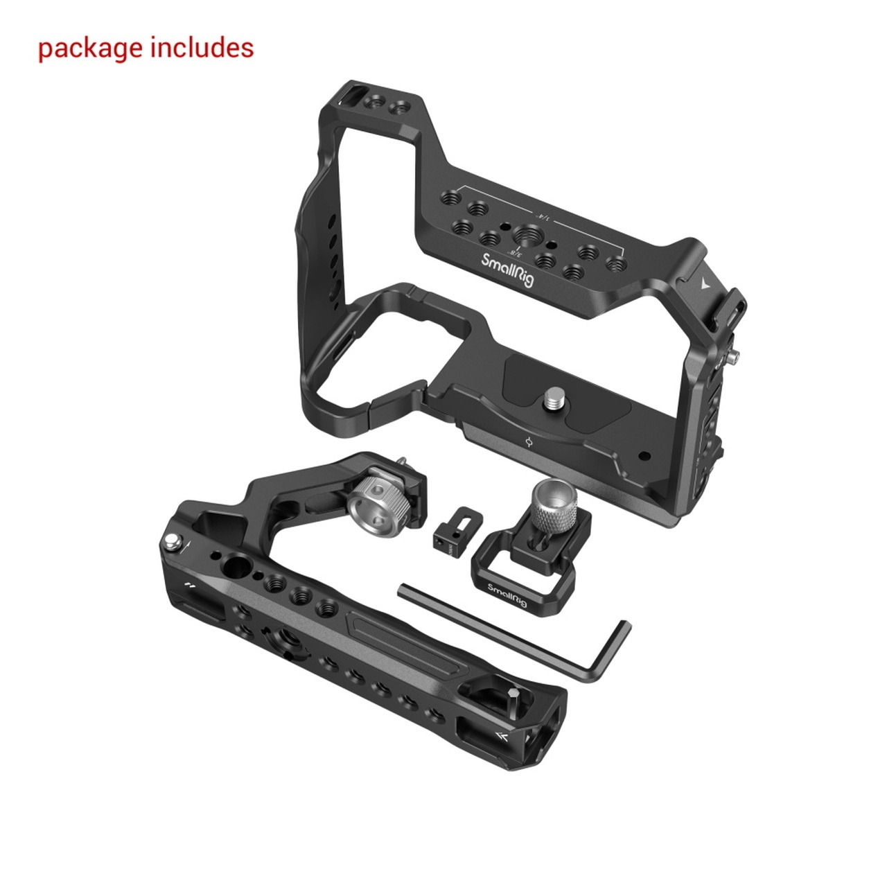 SmallRig Basic Kit for Sony Alpha 7 IV/Alpha 7 S III 3668 ชุดริกกล้อง Sony A7 IV / A7 S III พร้อมด้ามจับบน ที่ล็อคสาย HDMI ราคา 4450 บาท