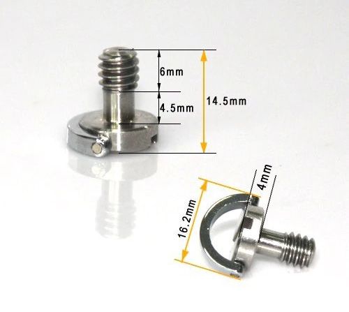 SmallRig Quick Release Camera Fixing Screw 1/4 Inch 838 น๊อตติดกล้อง ที่จับในตัว ราคา 90 บาท