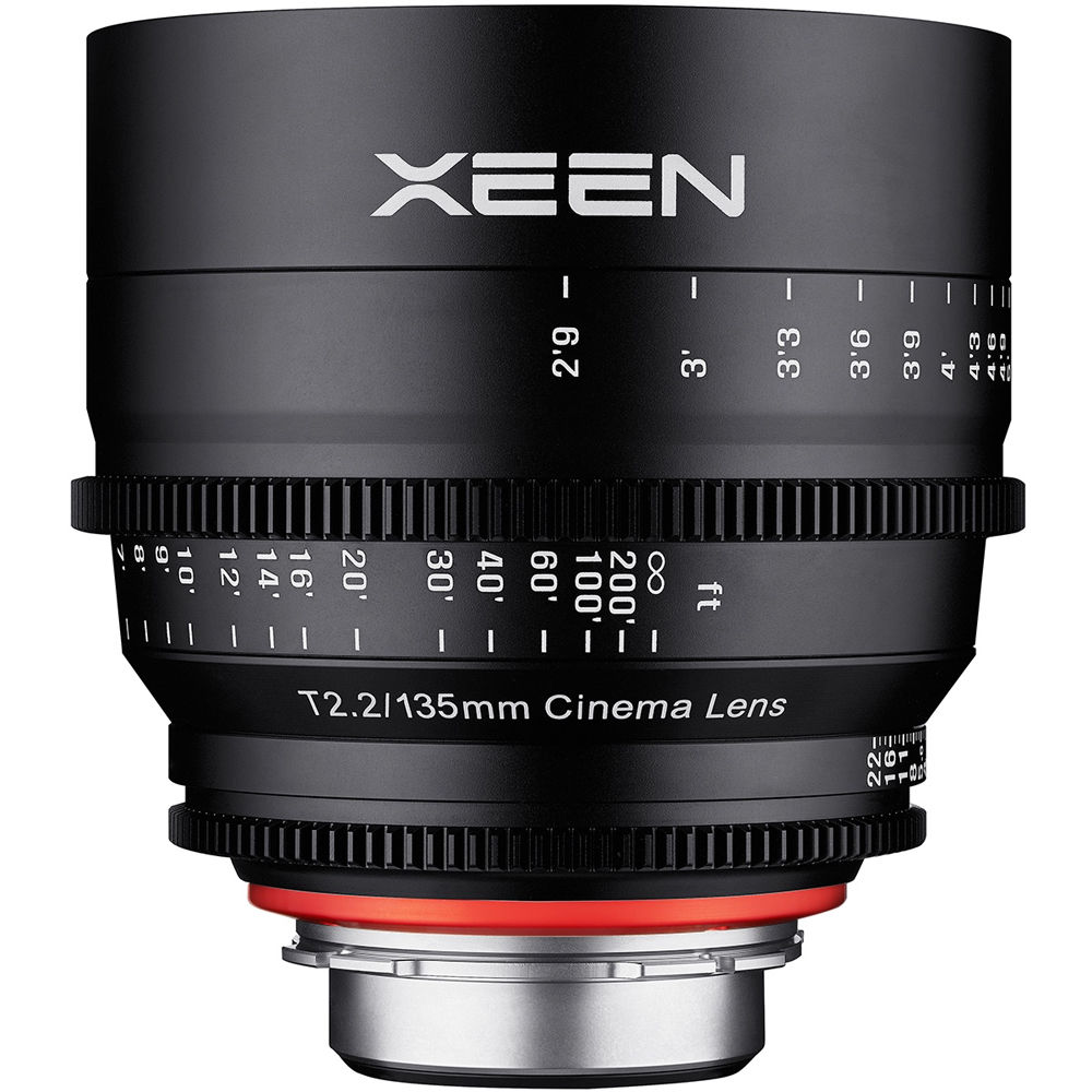 Xeen 135mm T2.2 Cinema Lens เลนส์ซีนีม่าคุณภาพสูง ทางยาวโฟกัส 135 mm รูรับแสงกว้างสุด T2.2 ราคา 59000 บาท