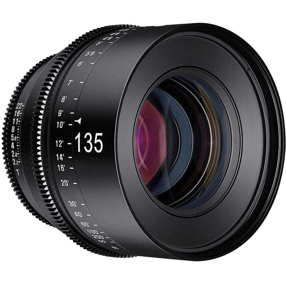 Xeen 135mm T2.2 Cinema Lens เลนส์ซีนีม่าคุณภาพสูง ทางยาวโฟกัส 135 mm รูรับแสงกว้างสุด T2.2 ราคา 59000 บาท