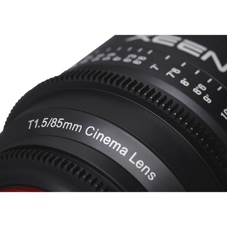 Xeen 85mm T1.5 Cinema Lens เลนส์ถ่ายหนังคุณภาพสูง ทางยาวโฟกัส 85 mm รูรับแสงกว้างสุด T1.5 ราคา 59000 บาท